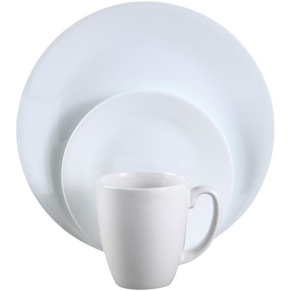 Olfa Dinnerware Set, Vitrelle Glass, For Dishwashers, PreHeated